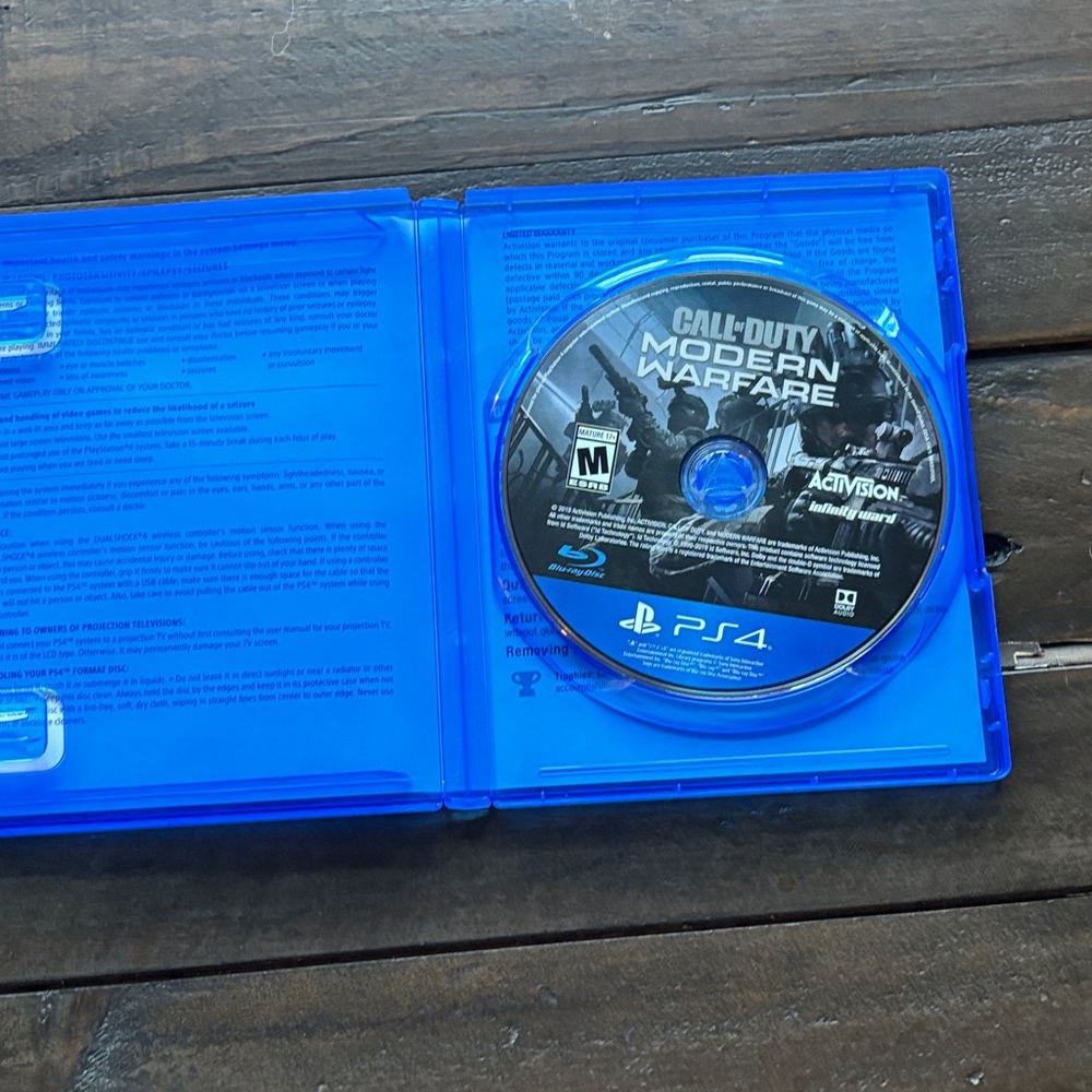 Sony PS4 Call of Duty Modern Warfare Advance Warfare Playstation Video games - Picture 4 of 4